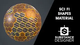 Substance Designer - Sci Fi Shapes Material