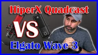 Does Hiperx Quadcast sounds better than Elgato Wave 3 on OBS Studio?