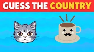 Guess The Country By Emoji 🌎