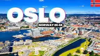 Oslo, Norway 🇳🇴- Autumn Walk 2022 - 4K/60fps HDR - Walking Tour