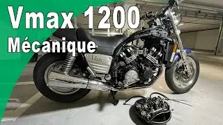 Yamaha Vmax 1200 cleaning carburator
