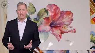 How to Paint Red Flowers in Watercolor