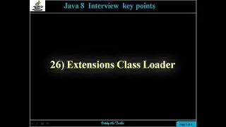 26. Extensions Class Loader
