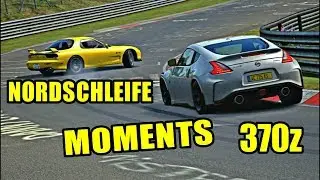 Assetto Corsa Nordschleife Track Day - Best Of Highlights, Crashes, Wins! [Wheel Cam]