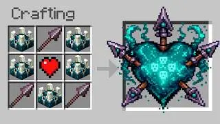Minecraft but You Craft Hearts