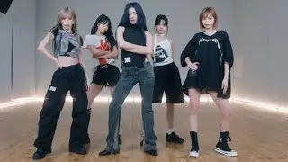LE SSERAFIM - 'CRAZY' Dance Practice Mirrored