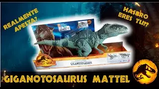 #mattel Giganotossaurus Mattel