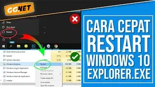Cara Restart Windows Explorer.exe di Windows 10 (Fix Not Responding)