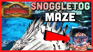 SNOGGLETOG MAZE 2021! | Full Walkthrough + Guide - School of Dragons (SoD) Gameplay