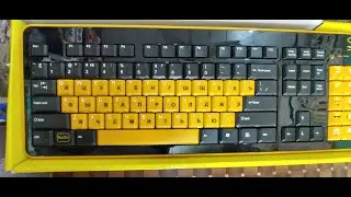 Unboxing | Russian Wireless Keyboard | Smile Keyboard | New Keyboard Style | Desire Computers