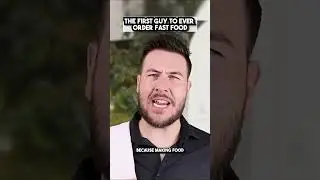 The First Guy To Ever Order Fast Food