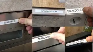 Gegenstände Namen geben - MIRKOwelle, PfanneWENDLER, BriefCARSTEN