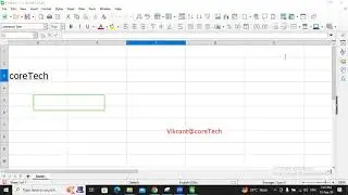 Libre Office Calc STARTING CALC
