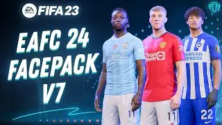 FC 24 FacePack V7 For FIFA23 (FREE) + Tutorial | TU17.1