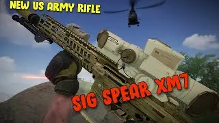 Using the NEW US ARMY M7 rifle in Squad