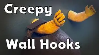 Make DIY Creepy, Haunted, Wall or Coat Hooks from Doll Arms