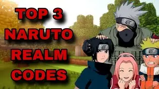 *NEW* TOP 3 BEST NARUTO REALM CODES FOR MINECRAFT BEDROCK EDITION!