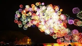 【4K】熊野花火大会2018 フィナーレ　鬼ヶ城大仕掛け