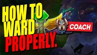 This is how to ACTUALLY WARD as a support - Challenger LoL Coaching
