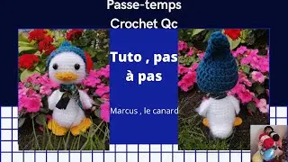 Marcus, le canard au crochet , et méthode de feutrage. Passe-temps Crochet Qc
