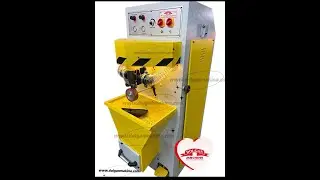 Vertical Sole Roughing Machine With Dust Collector