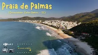 Mais um PARAÍSO de Santa Catarina: PRAIA DE PALMAS, em Gov. Celso Ramos - UMA BELA SURPRESA!