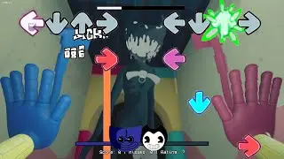 Playtime fnf be like Bendy in Poppy Playtime - Poppy Playtime But Huggy Wuggy is Bendy - Poppy Mod