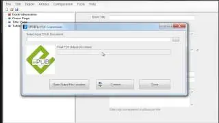12.EPUB Conversion to PDF