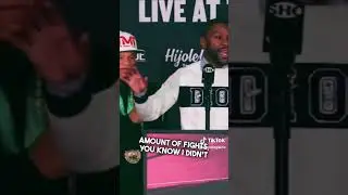 Floyd Mayweather has spoken!