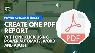 Power Apps Hacks | Create Word or PDF Reports from Power Apps using Power Automate, Word and Adobe