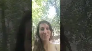 Barefoot walk together into the woods 🦶