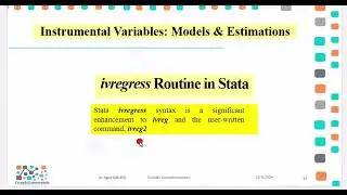 2SLS (ivreg&ivregress)_IV Estimations