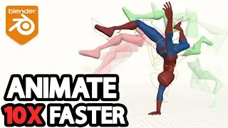 New Blender Addon For Animation | 3D Onion Skinning