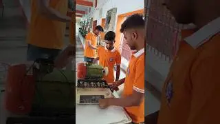 manual star delta starter start 3 phase induction motor ITI electrician practical #experiment