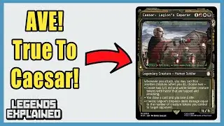 Blinged Out Caesar, Legion's Emperor Commander Deck | Fallout | Universes Beyond