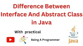Difference Between Interface And Abstract Class In Java | 