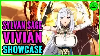 Sylvan Sage Vivian OP? 😯 (+15 PVP, Review & Build) Epic Seven [Amazon Appstore]
