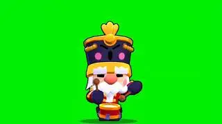 Nutcracker Gale Green Screen Brawl Stars