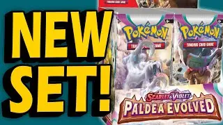 Full Booster Box Opening of Paldea Evolved!