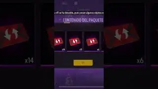 ABRIENDO PAQUETES DE FREEFIRE😱!! #freefire #shorts