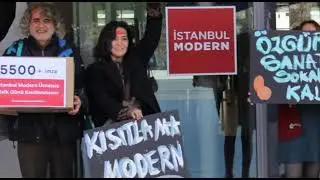 İSTANBUL MODERN’İN HALK GÜNÜ KISITLAMASINA KARŞI KARNAVAL EYLEM!