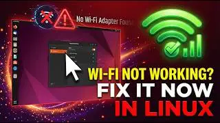 Fix Wi-Fi Issues in Linux (Not Working, Missing, or Disconnecting)