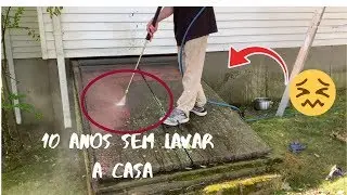 PINTURA DE CASA NO ESTADOS UNIDOS  - PARTE 1 (LIMPEZA)