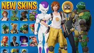 *NEW* Fortnite Winterfest Update (TMNT, John Wick, Dragon Ball)