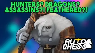 Feathered Assassin Dragon Hunters?!? | Spicy Build | Drodo Auto Chess Mobile