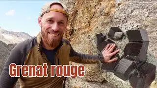 Le grenat rouge, la pierre du Tyrol en Autriche