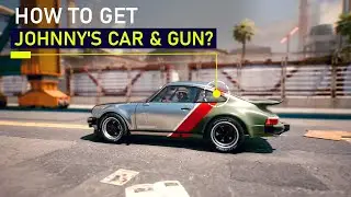 How to get Johnny Silverhand's CAR AND GUN in Cyberpunk 2077