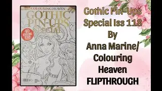Gothic Pin-ups Special Issue 118 By Anna Marine/Colouring Heaven FLIPTHROUGH