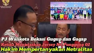 PJ Walikota Bekasi Gugup dan Gagap Menjelaskan ASN Berfoto Menggunakan No Punggung 02