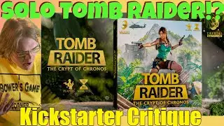 Tomb Raider: The Crypt of Chronos - Love me Some Laura! -Kickstarter Critique Review